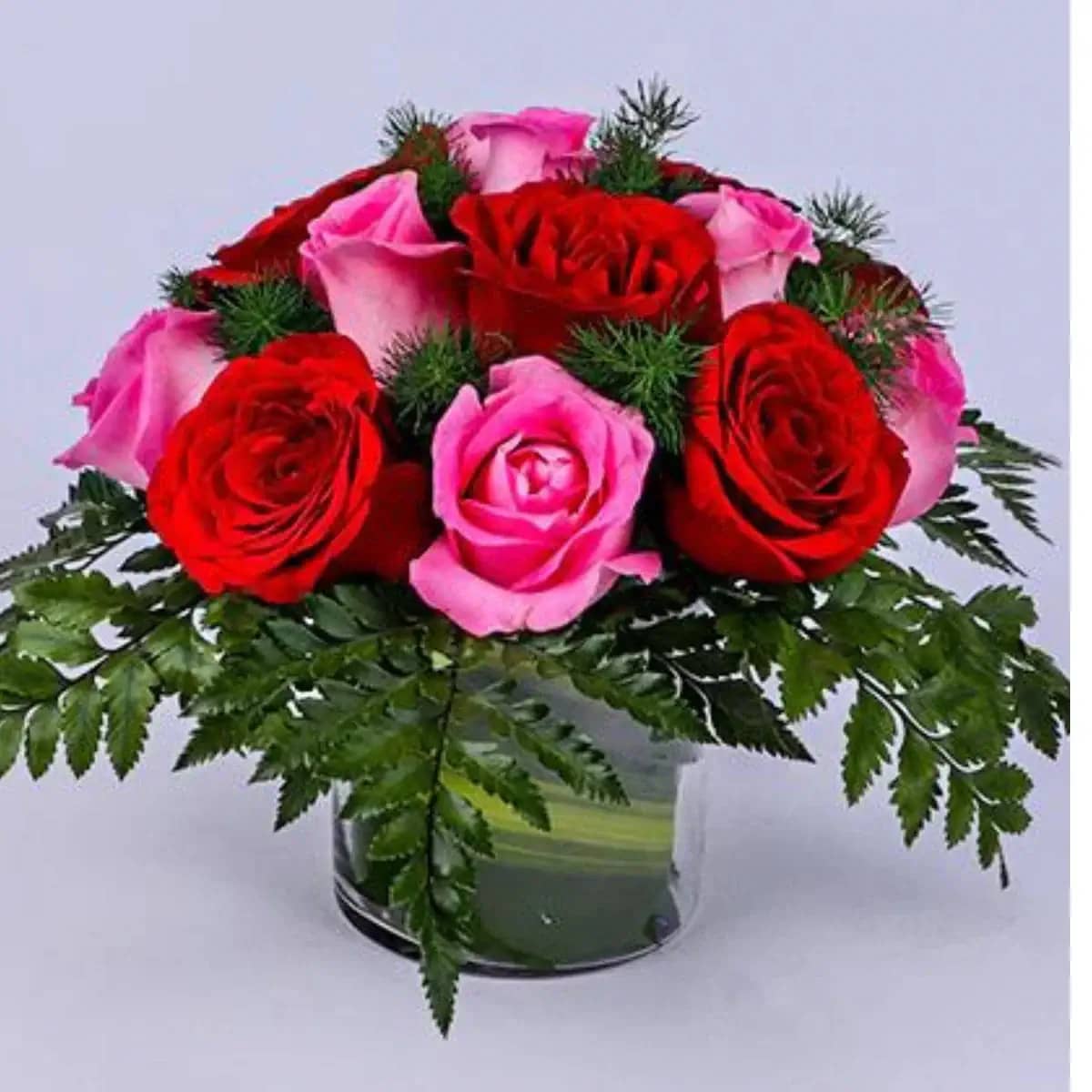 Pink-Red Roses Flower bouquet - The Perfect Red Roses Bouquet for Every Occasion