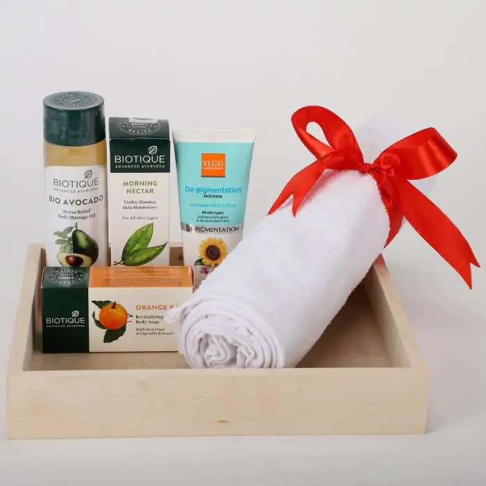 Spa Gift Basket - Beauty and Wellness Rakhi Gifts